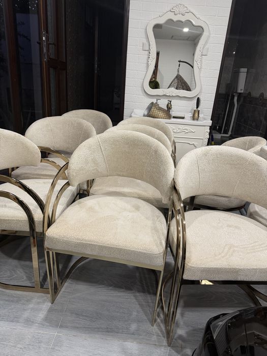 Стол с 10-ю стульями турецкая