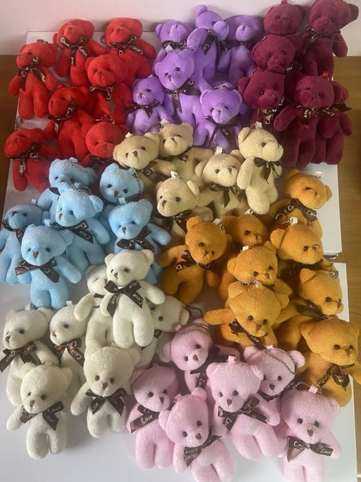 Малки плюшени мечета / за декорация / мини мечета