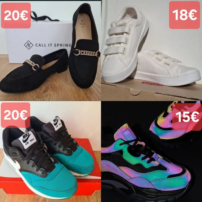 Дамски обувки мокасини/лоуфъри/кецове/сникърси/маратонки