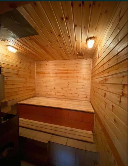Баня на дровах чистая