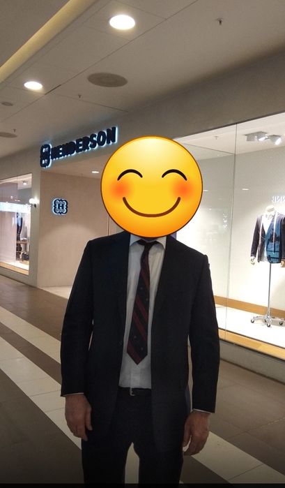 Мужской костюм, ZEgna,изготовлено в Испании.