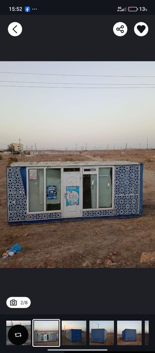 Kanteyner 6m doʻkon