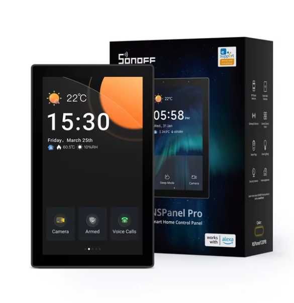 Умная панель управления Sonoff NSP Pro120 для умного дома Легкая настр