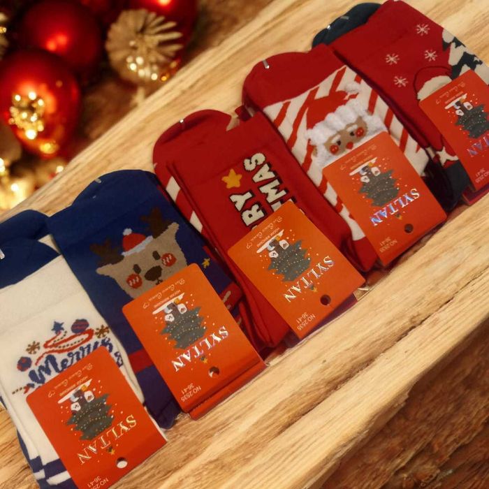 Новогодние носки