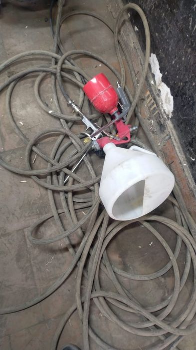 Компрессор с пистолетами