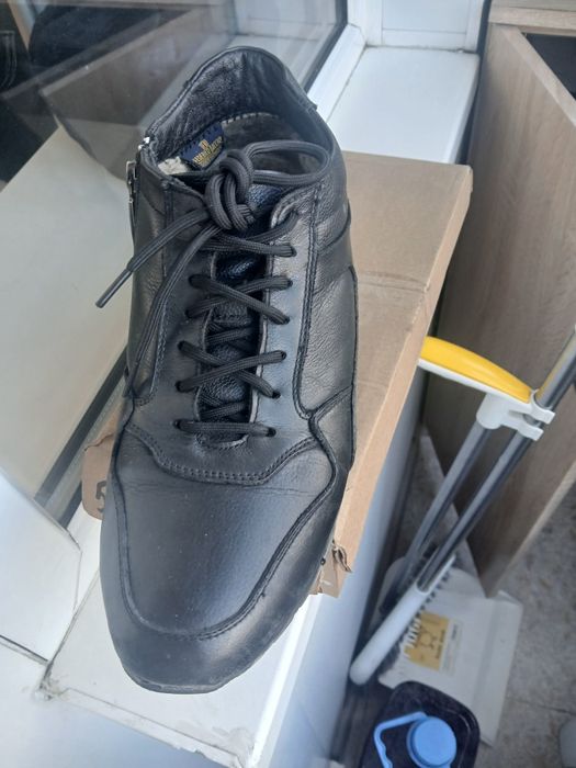 Мужские ботинки кожанн