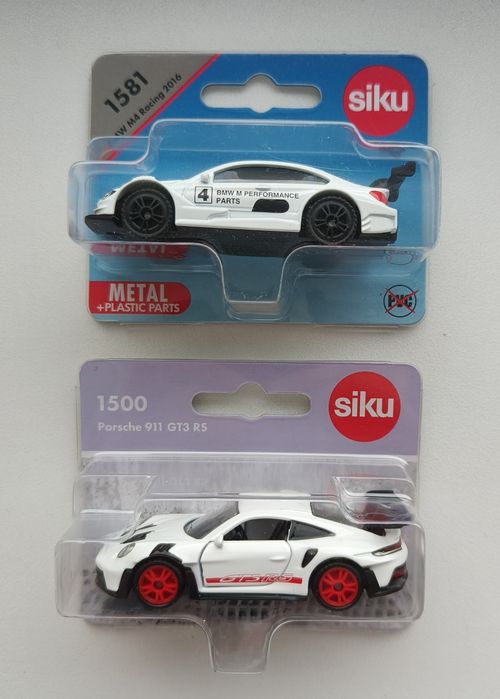 Vând machete Siku: BMW M4 și Porsche 911 GT3 RS