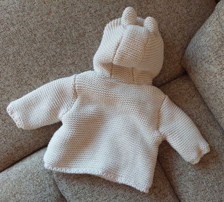 Jerseu Mothercare nou nascut 0 luni fetite bebelusi gros jacheta geaca