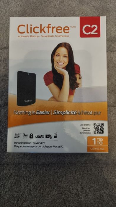 Hard disk 1Tb - Portable Backup Clickfree C2