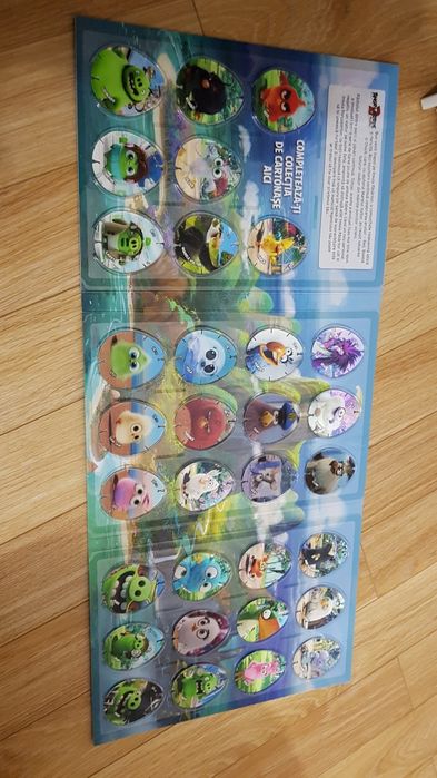 Colecție cartonașe holografice Angry Birds 2