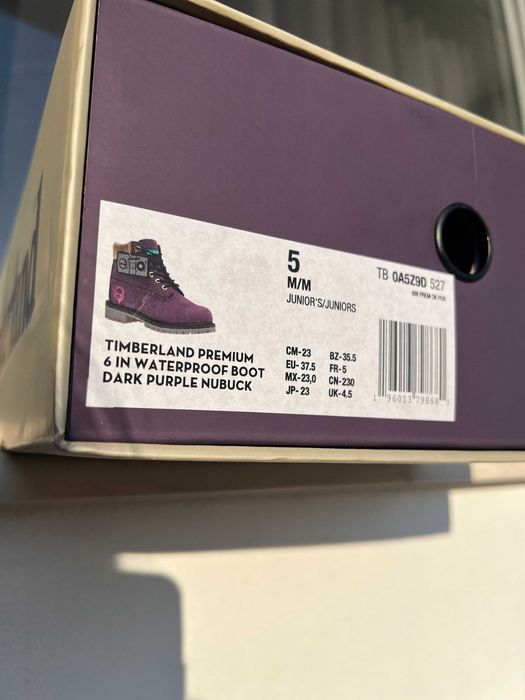 Дамски обувки Timberland Premium 37.5 Dark Purple Hip Hop Royalty