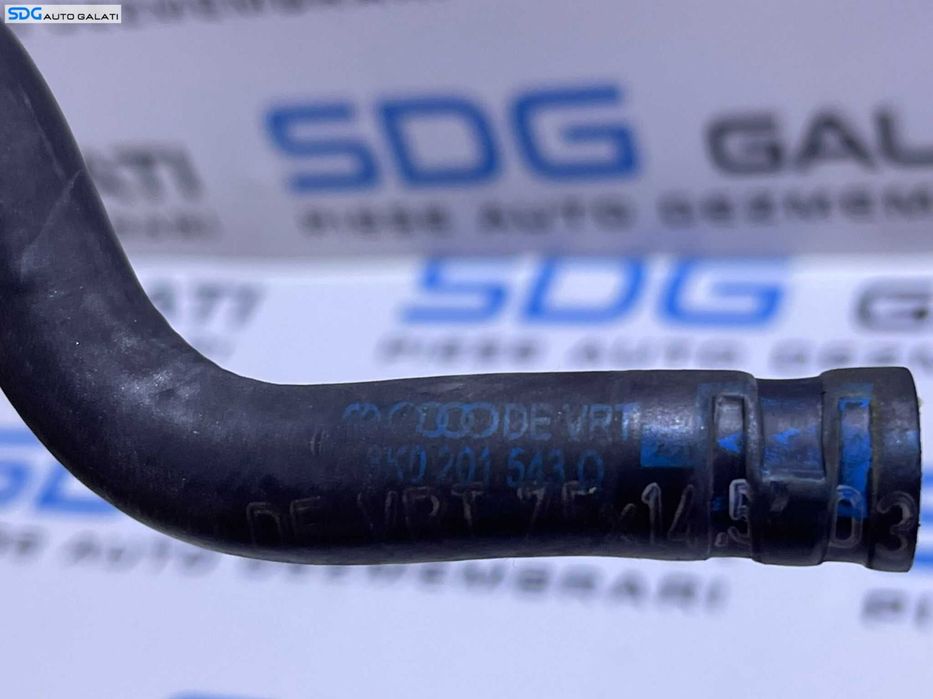 Conducta Furtun Furtunuri Retur Combustibil Motorina Audi Q5 2.0 TDI 2009 - 2012 Cod 8K0201543Q