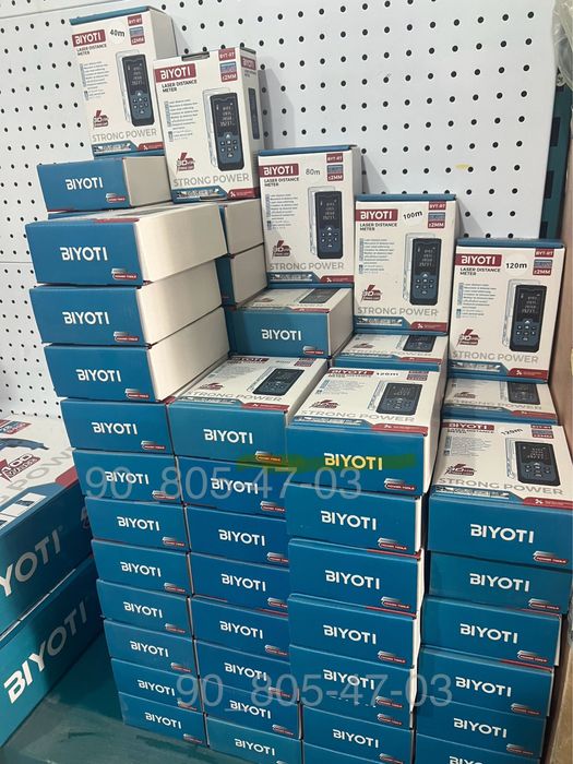 Лазерная рулетка дальномер