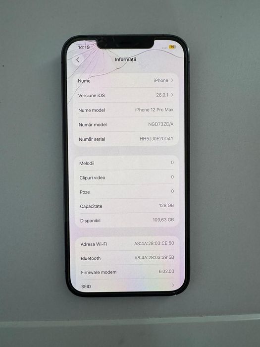 Iphone 12 Pro Max 128gb neverlocked