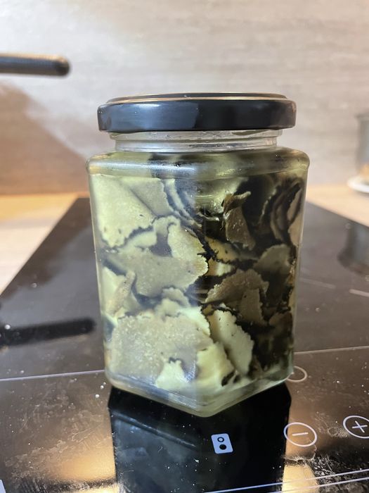 Карпачо от пресен черен трюфел