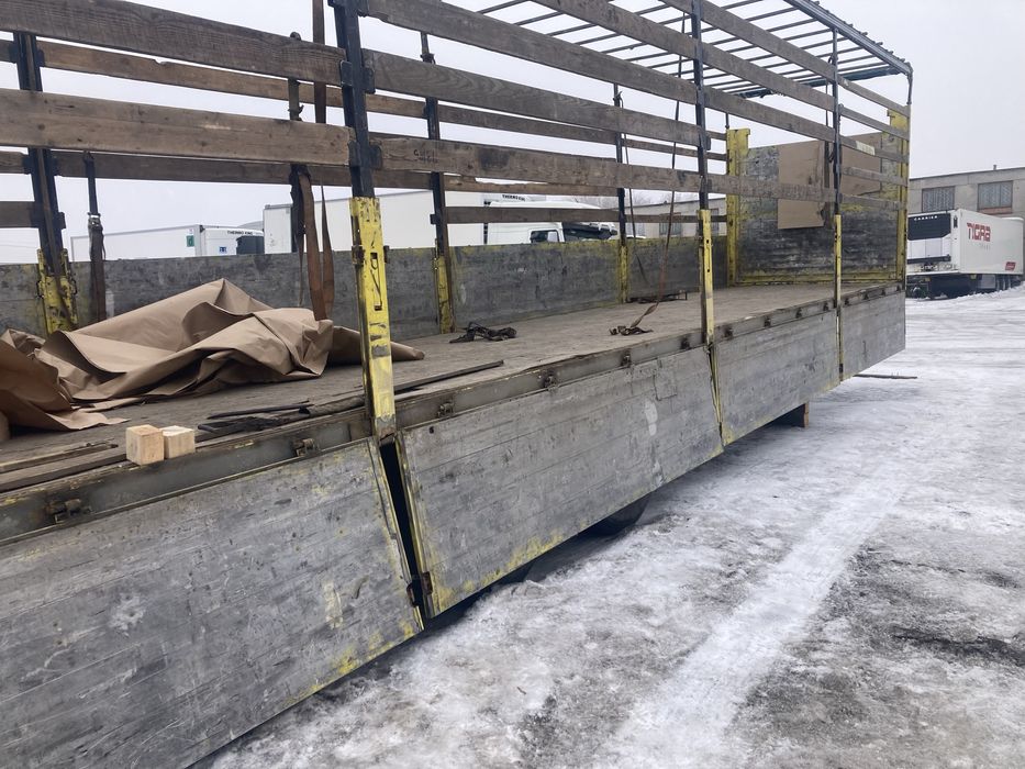 Борта алюминевые, тент