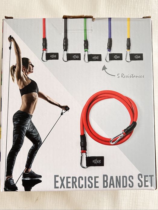 Ластици за Тренировка - Пълен комплект от 11 части