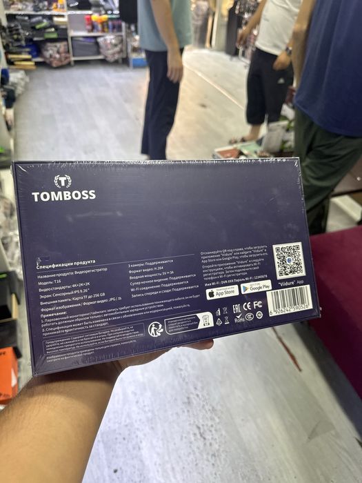 Registratir TOMBOSS  T 16  old 4k salon 2 k orqa 2 k