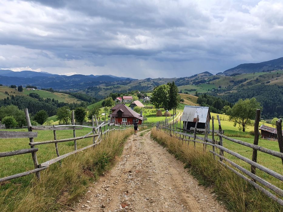 Teren de vânzare, 8.800 mp, Sat Peștera, Comuna Moieciu extravilan  Vedere superbă Bucegi & Piatra Craiului |deal pentru A-frame, case de vacanță