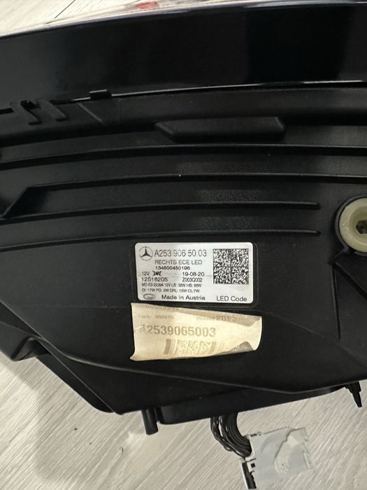 Far dreapta multibeam GLC C253/X253 2019/2022