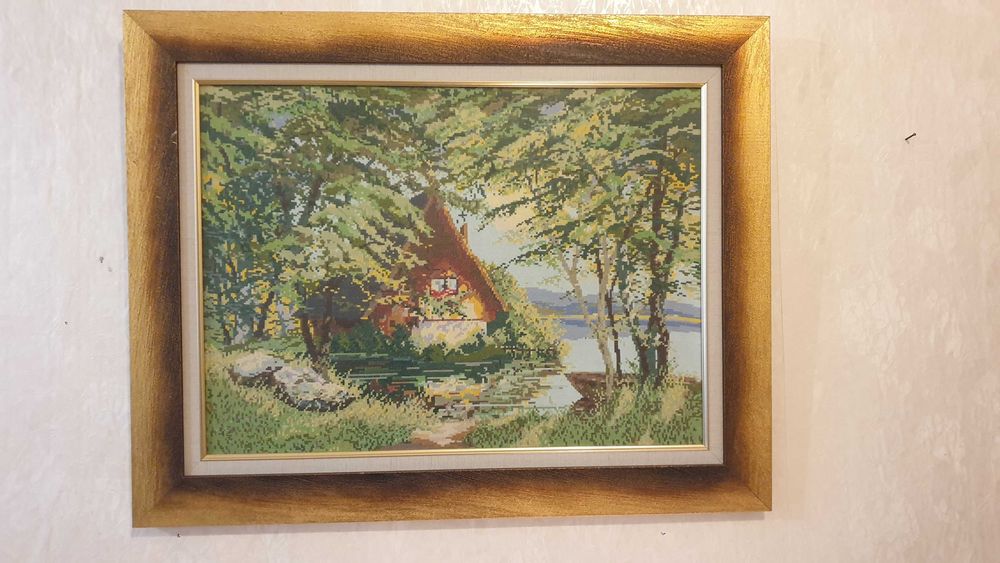 Гоблен в рамка "Горски пейзаж"