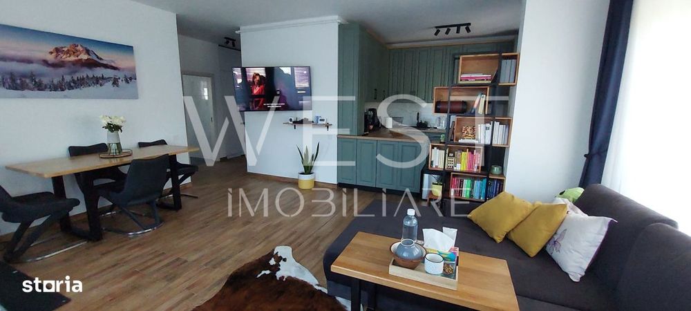 Apartament superfinisat l 77 Mp utili l terasa 68 Mp l Panorama l Teil