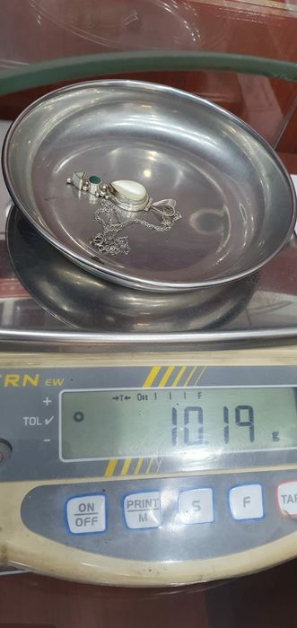 Colier argint cu pietre