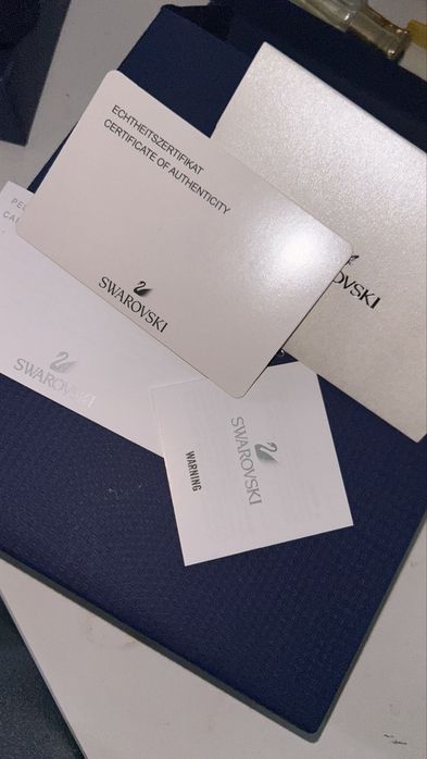 Set swarovsky angelic silver