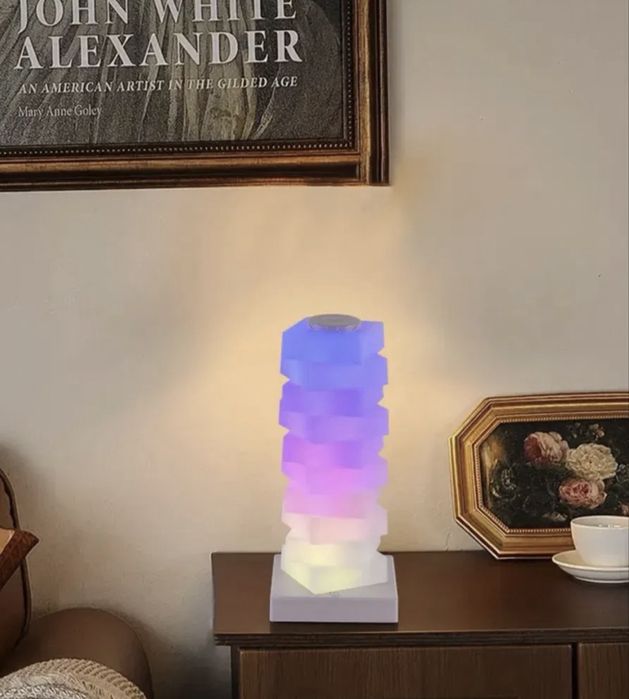 Lampă RGB cu 7 culori – lampă de ambient modernă