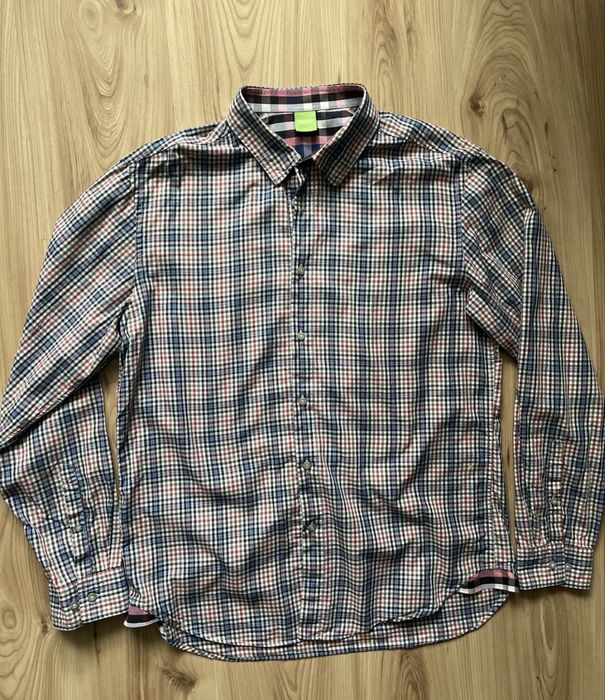 HUGO BOSS / мъжка риза XL