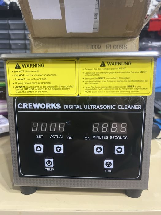 Curatator baie ultrasunete ultrasonic 1.2l creworks