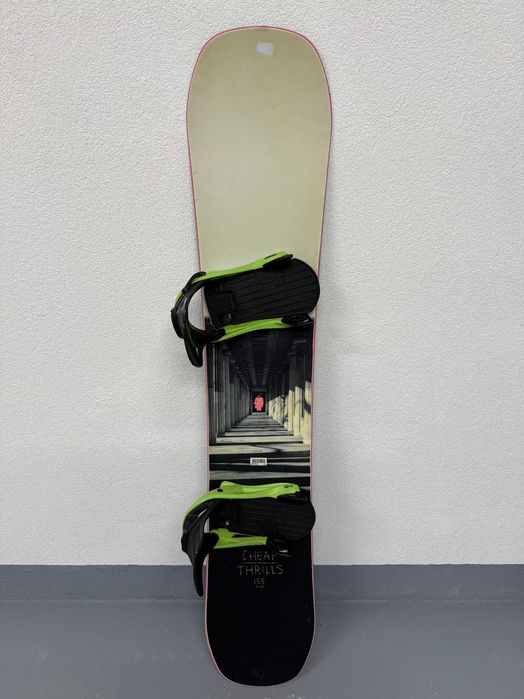 placa snowboard nitro cheap thrills L155cm