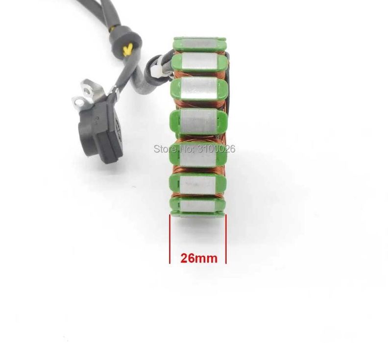 Статор плочка с 11 / 18 бобини 200W / 250W мотоциклети и АТВ