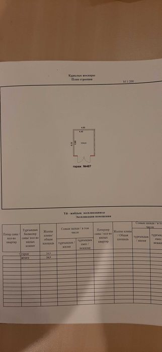 гараж капитальный