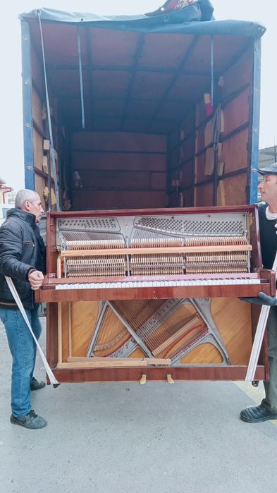 Перевозка доставка пианино мебель и рояль оккуратно на в ремнях газел
