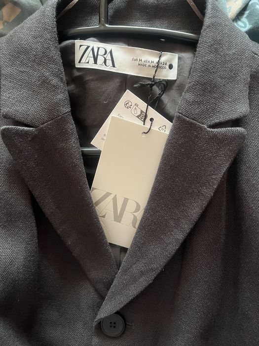 Ново!Zara лен сако