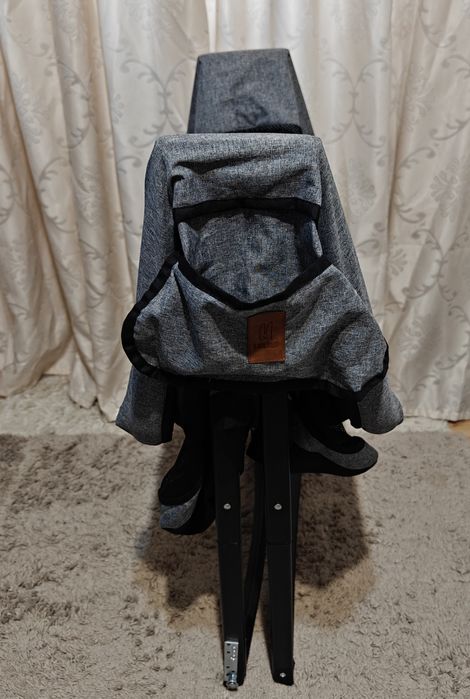 Pătuț pentru bebeluș cu funcție de leagăn