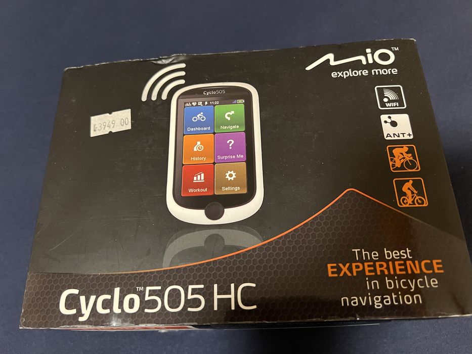 Ciclocomputer /Gps Bike Mio Cyclo 505HC