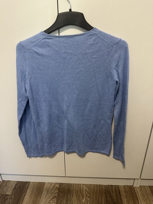 Pulover damă Tom Tailor albastru – mărimea S – 60% bumbac