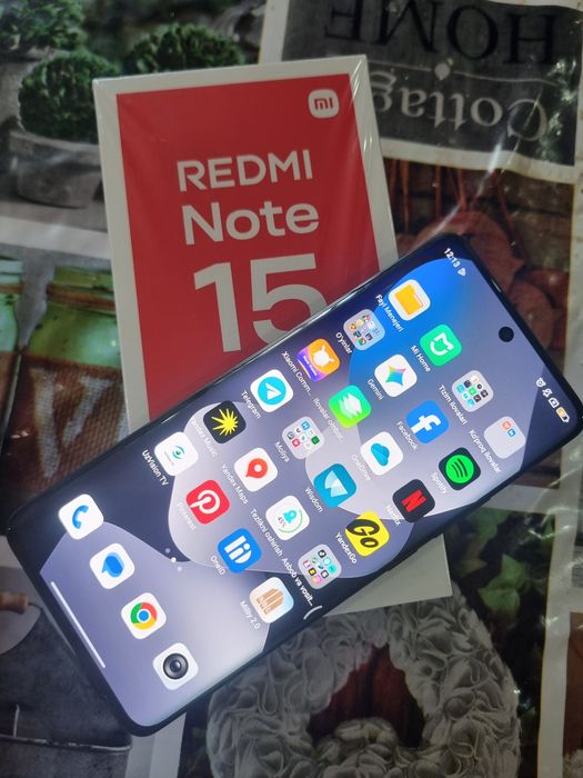 Redmi Note 15 xotira 8/256 karobka ochilgan 2oy ishlatilga 100% garant