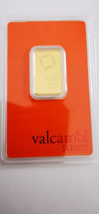 Lingou aur 24k  ,10g, Valcambi