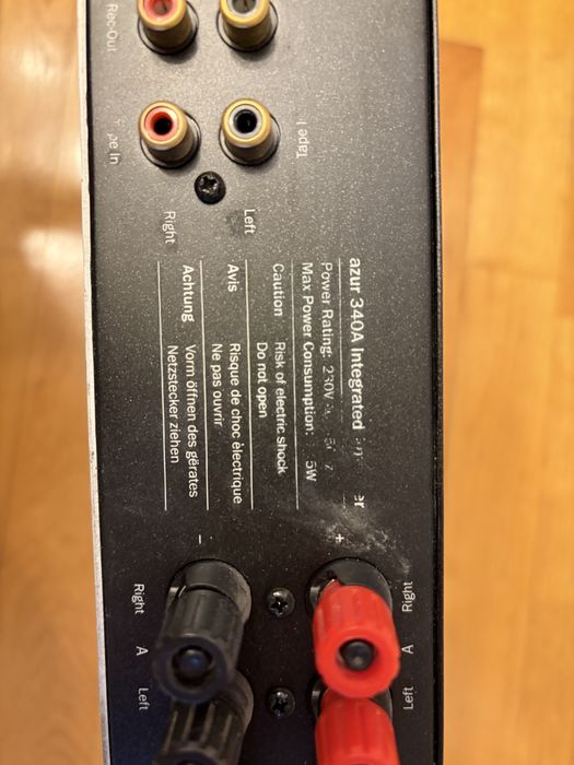 Amplificator / statie audio stereo Cambridge Audio Azur 340A