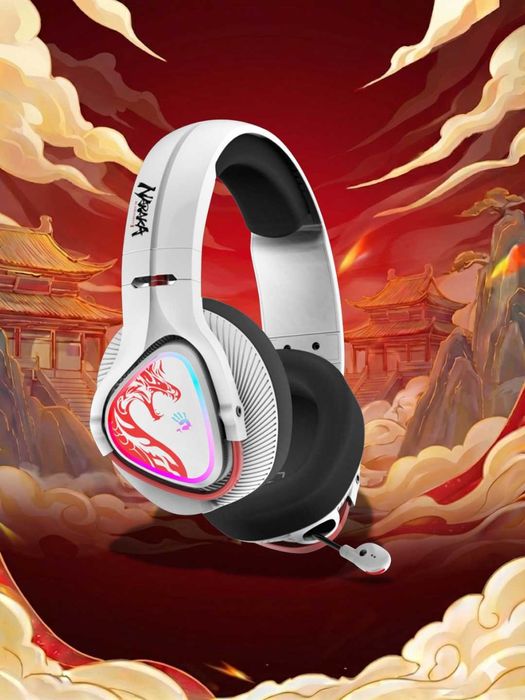 Игровые беспроводные наушники Bloody MR720 Naraka | Bluetooth/2.4 ГГц