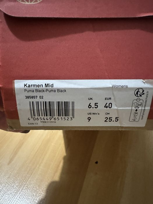 Черни кецове Puma