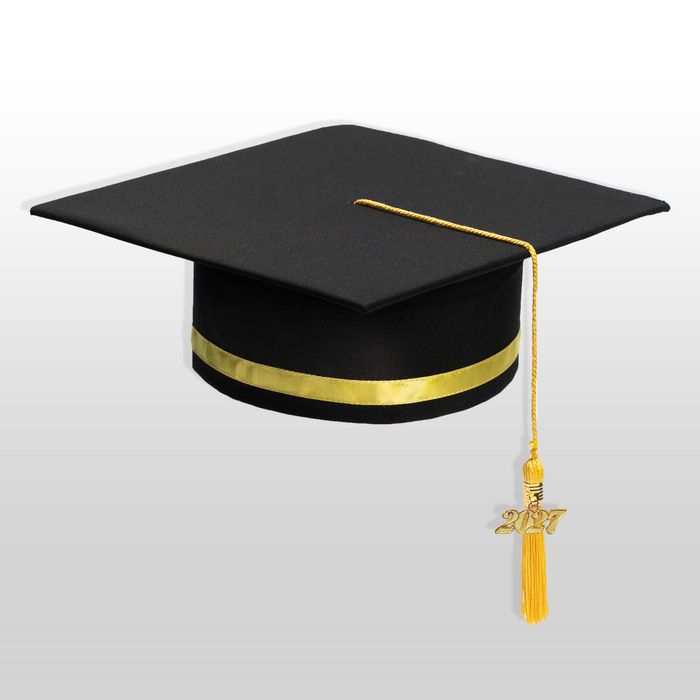 Toca, Esarfa si Cocarda, Set Nepersonalizat, Galben, Liceu, Facultate