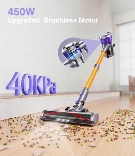 Безжична прахосмукачка, 450W , до 50 минути