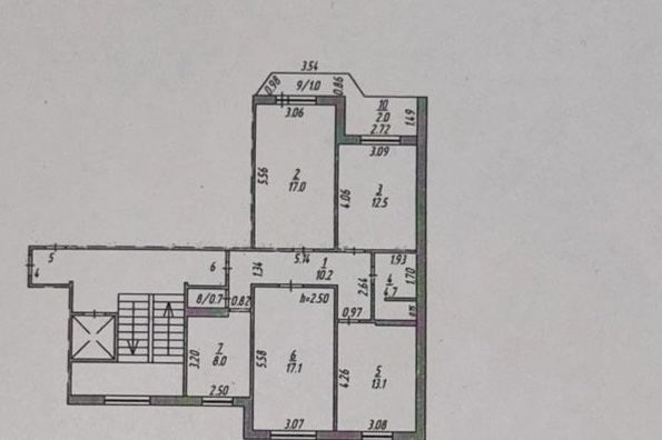 4 комн квартира