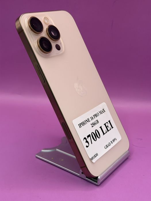 Iphone 16 pro max 256gb •amanet matei crangasi•5691