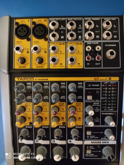 Микшерный пульт Tapco by Mackie Blend 6