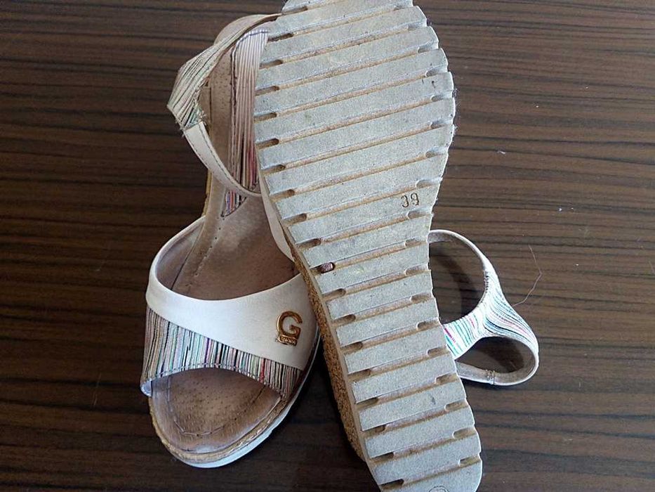 Сандали естествена кожа номер 39